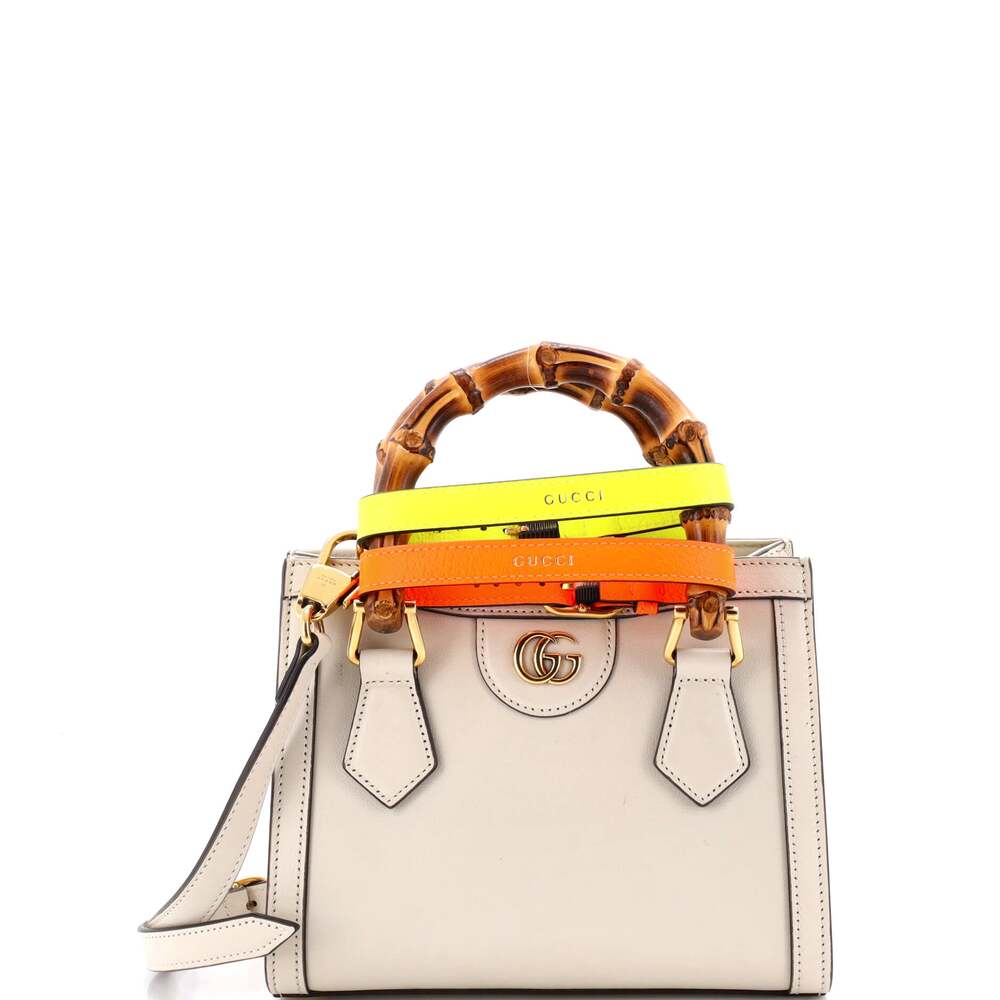 Gucci Diana Nm Bamboo Handle Tote #258954G19B